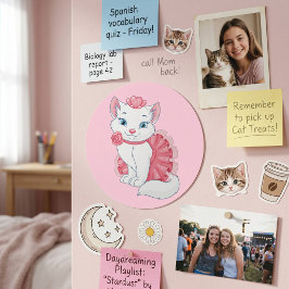 Kitty Ronde Sticker