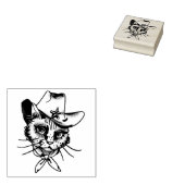 Kitty Rubber Stamp Rubberstempel (Gestempeld)