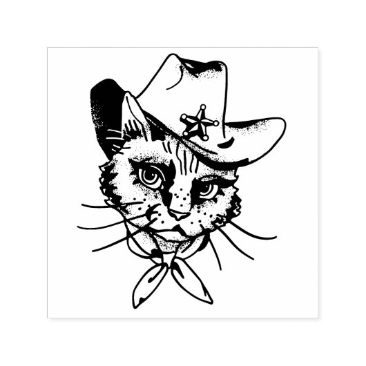 Kitty Self-inking Stamp Zelfinktende Stempel (Design)