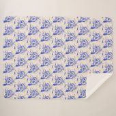 Kitty Sherpa Blanket Deken (Voorkant (horizontaal))