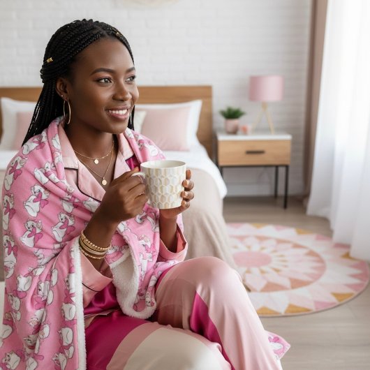 Kitty Sherpa Blanket Sherpa Deken