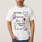 Kitty Sleepy  T-shirt (Voorkant)