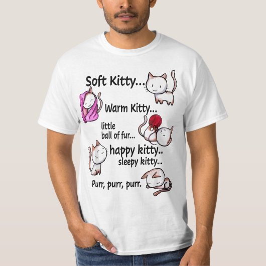 Kitty Sleepy T-shirt (Voorkant)