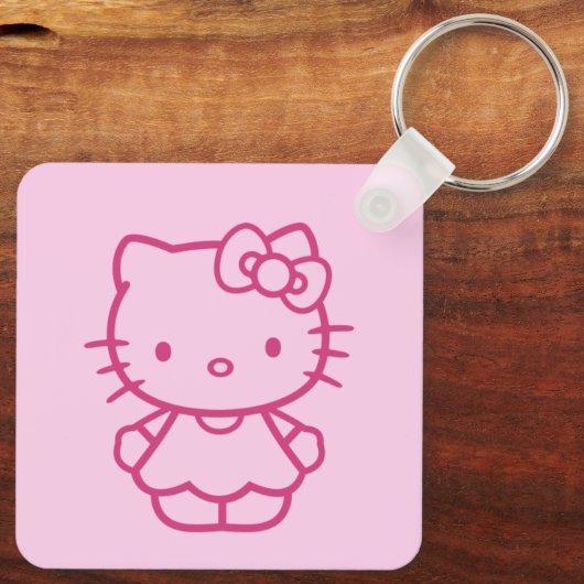 Kitty Sleutelhanger (Achterkant)