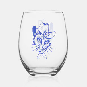 Kitty Steelloze Wijn Glas