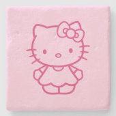 Kitty Stenen Onderzetter (Voorkant)