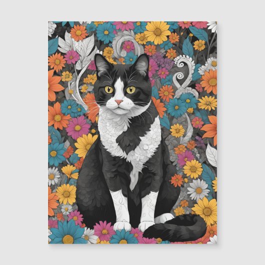 Kitty tussen de bloemen (Voorkant)