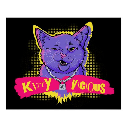 Kitty Vicious  Perfect Poster (Voorkant)