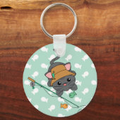 Kitty vissen sleutelhanger (Voorkant)