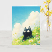 Kitty Vreedzaam Weiland Kaart (Gele Bloem)
