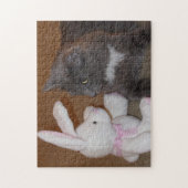 Kitty vs Bunny Starend Ongeluk Puzzel (Verticaal)