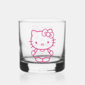Kitty Whisky Glas (Voorkant)