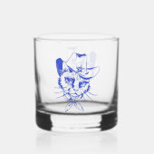 Kitty Whiskyglas Whisky Glas (Achterkant)