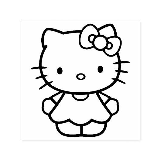 Kitty Zelfinktende Stempel (Design)