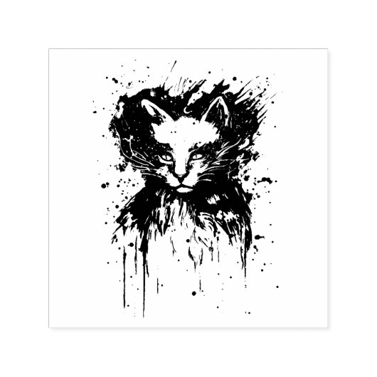 Kitty Zelfinktende Stempel (Design)