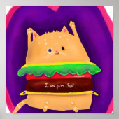 Kittyburger Poster (Voorkant)