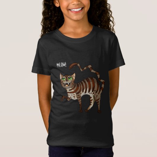 KittyCat is maow! T-Shirt (Voorkant)
