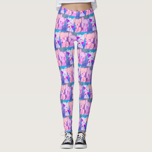 KITTYDOG-Leggings Leggings (Voorkant)