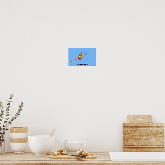 Kittyhawk Poster (Keuken)