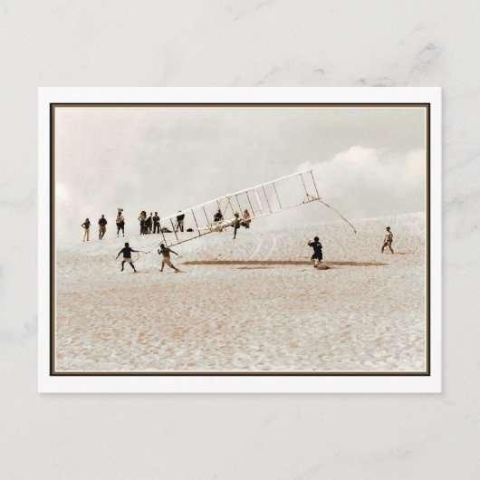 Kittyhawk Praktijkvlucht Briefkaart (Voorkant)