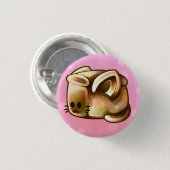KittyLoaf Ronde Button 3,2 Cm (Voorkant /achterkant)