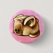 KittyLoaf Ronde Button 3,2 Cm (Voorkant)