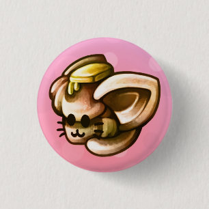 KittyLoafDinnerRoll Ronde Button 3,2 Cm
