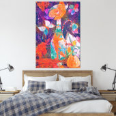 KittyQ Acrylzuur Canvas Afdruk (Insitu (Slaapkamer))