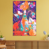 KittyQ Acrylzuur Canvas Afdruk (Insitu (Woonkamer))