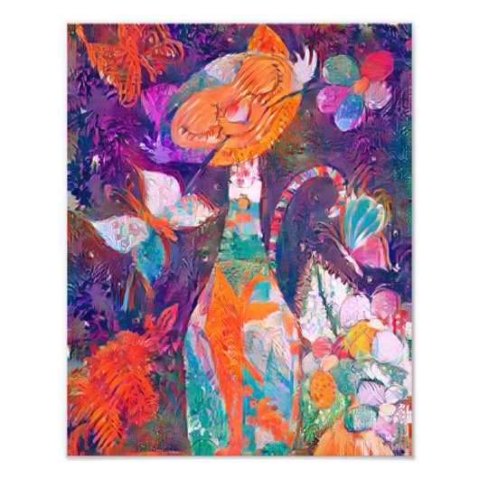 KittyQ Foto Afdruk (Voorkant)