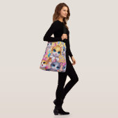 Kittys Cats Bling Lintjes Crossbody Tas (Op model)