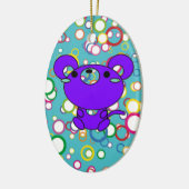 Kittys gekleurd op Ornament cirkels (Links)