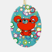 Kittys gekleurd op Ornament cirkels (Achterkant)