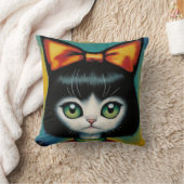 Kitty's Nieuwe Strik Kussen (Deken)