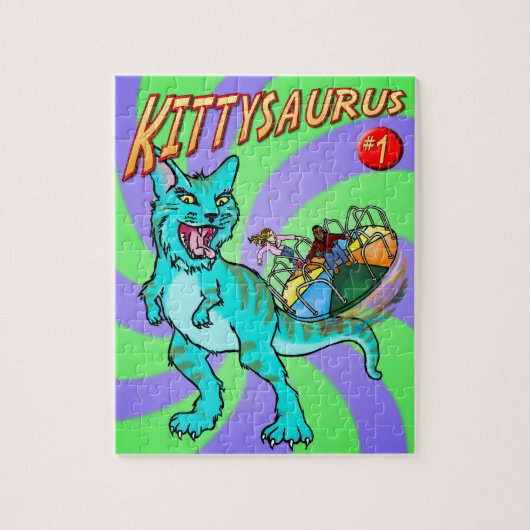 KITTYSAURUS™ 110-delige LEGPUZZEL (Verticaal)