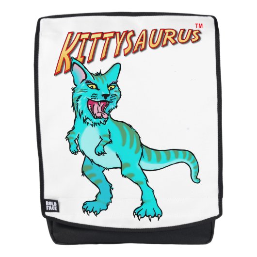 KITTYSAURUS™ RUGZAK RUGTASSEN (Voorkant)