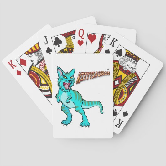 KITTYSAURUS™ Speelkaarten (Achterkant)