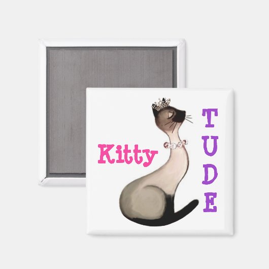 KittyTUDE-magneten Magneet (Voorkant / Achterkant)