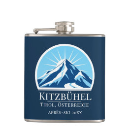 Kitzbühel Kirchberg Oostenrijk skigebied Heupfles