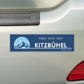 Kitzbühel Oostenrijk berg bumpersticker (Op auto)
