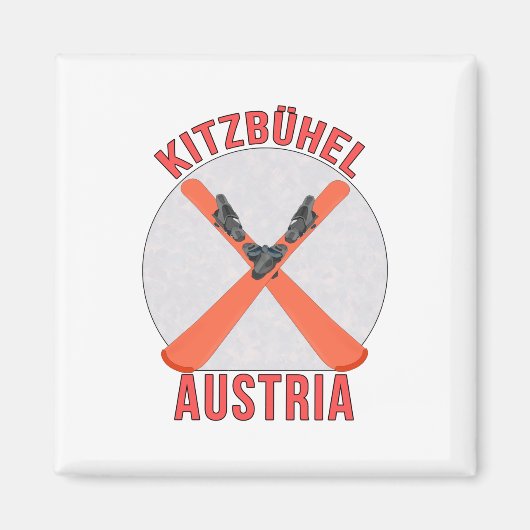 Kitzbühel, Oostenrijk Magneet (Voorkant)