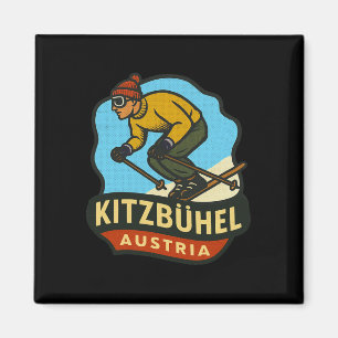 Kitzbühel Oostenrijk Skien Magneet