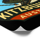 Kitzbühel Oostenrijk Skien Poster (Hoek)