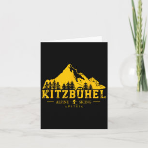 Kitzbühel Oostenrijk Skigebied Alpineskiën Oostenr Kaart