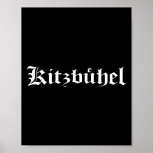 Kitzbühel skivakantie in Tirol Oostenrijk Poster