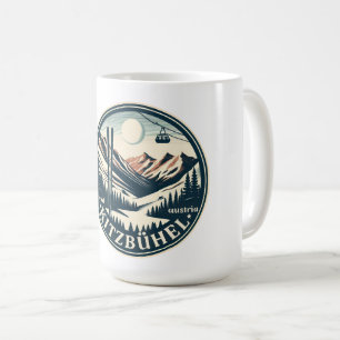 Kitzbuhel Town Oostenrijk SKI resort cadeaus Koffiemok