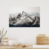 Kitzbüheler Horn Poster (Keuken)