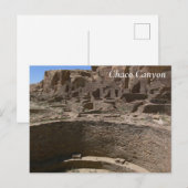 Kiva - Chaco Canyon Briefkaart (Voorkant / Achterkant)