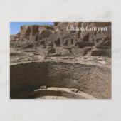 Kiva - Chaco Canyon Briefkaart (Voorkant)
