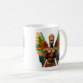 Kivuli Mambo Afrikaanse Tribal Fairy Koffiemok (Voorkant rechts)